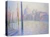 Venice, Santa Maria De La Salute, 1908-Claude Monet-Stretched Canvas