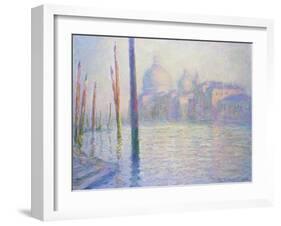 Venice, Santa Maria De La Salute, 1908-Claude Monet-Framed Giclee Print