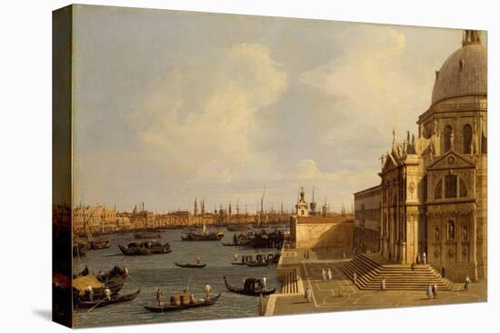 Venice: Santa Maria della Salute, c.1740-Canaletto-Stretched Canvas