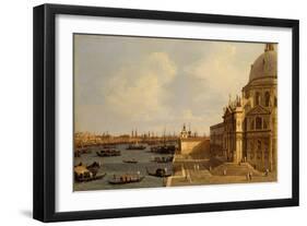 Venice: Santa Maria della Salute, c.1740-Canaletto-Framed Giclee Print