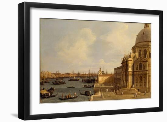 Venice: Santa Maria della Salute, c.1740-Canaletto-Framed Giclee Print