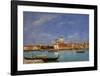 Venice/santa Maria Della Salute From...-Eugène Boudin-Framed Art Print