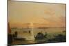 Venice Seen from the Lido-Friedrich Nerly-Mounted Giclee Print