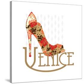 Venice Shoe-Elle Stewart-Stretched Canvas