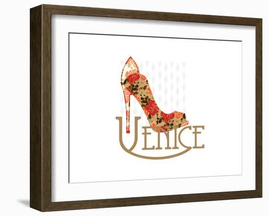 Venice Shoe-Elle Stewart-Framed Art Print