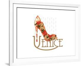 Venice Shoe-Elle Stewart-Framed Art Print