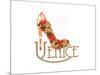 Venice Shoe-Elle Stewart-Mounted Art Print