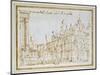 Venice: St Mark's and the Loggetta-Canaletto-Mounted Giclee Print