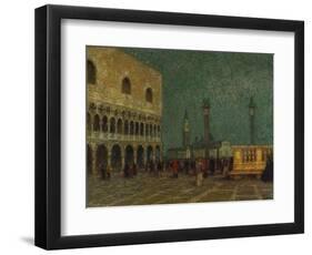 Venice, St. Mark's Square; Venise, La Place St. Marc-Henri Eugene Augustin Le Sidaner-Framed Giclee Print