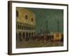 Venice, St. Mark's Square; Venise, La Place St. Marc-Henri Eugene Augustin Le Sidaner-Framed Giclee Print