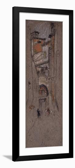 Venice Street, 1879/80-James Abbott McNeill Whistler-Framed Giclee Print