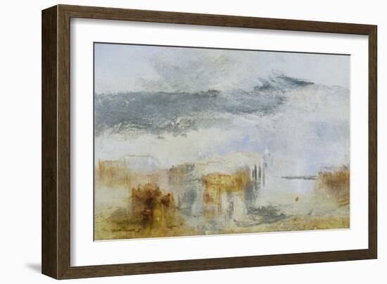 Venice - Sunset, a Fisher-J. M. W. Turner-Framed Giclee Print