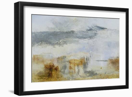 Venice - Sunset, a Fisher-J. M. W. Turner-Framed Giclee Print