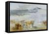 Venice - Sunset, a Fisher-J. M. W. Turner-Framed Stretched Canvas