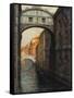 Venice - the Bridge of Sighs; Venise - Le Pont Des Soupirs, 1914-Henri Eugene Augustin Le Sidaner-Framed Stretched Canvas