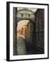 Venice - the Bridge of Sighs; Venise - Le Pont Des Soupirs, 1914-Henri Eugene Augustin Le Sidaner-Framed Giclee Print