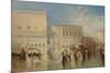 Venice, the Bridge of Sighs-J. M. W. Turner-Mounted Giclee Print