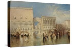 Venice, the Bridge of Sighs-J. M. W. Turner-Stretched Canvas