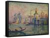 Venice- the Customs House; Venise- La Douane de Mer, 1908-Paul Signac-Framed Stretched Canvas