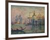 Venice- the Customs House; Venise- La Douane de Mer, 1908-Paul Signac-Framed Giclee Print