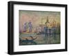 Venice- the Customs House; Venise- La Douane de Mer, 1908-Paul Signac-Framed Premium Giclee Print