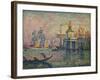 Venice- the Customs House; Venise- La Douane de Mer, 1908-Paul Signac-Framed Giclee Print