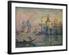 Venice- the Customs House; Venise- La Douane de Mer, 1908-Paul Signac-Framed Giclee Print