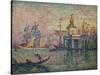 Venice- the Customs House; Venise- La Douane de Mer, 1908-Paul Signac-Stretched Canvas