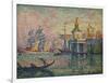 Venice- the Customs House; Venise- La Douane de Mer, 1908-Paul Signac-Framed Giclee Print