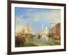 Venice, The Dogana and San Giorgio Maggiore, 1834-J.M.W. Turner-Framed Premium Giclee Print