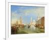 Venice, The Dogana and San Giorgio Maggiore, 1834-J.M.W. Turner-Framed Premium Giclee Print