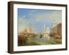 Venice: the Dogana and San Giorgio Maggiore, 1834-J. M. W. Turner-Framed Art Print