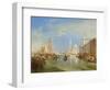Venice: the Dogana and San Giorgio Maggiore, 1834-J. M. W. Turner-Framed Art Print