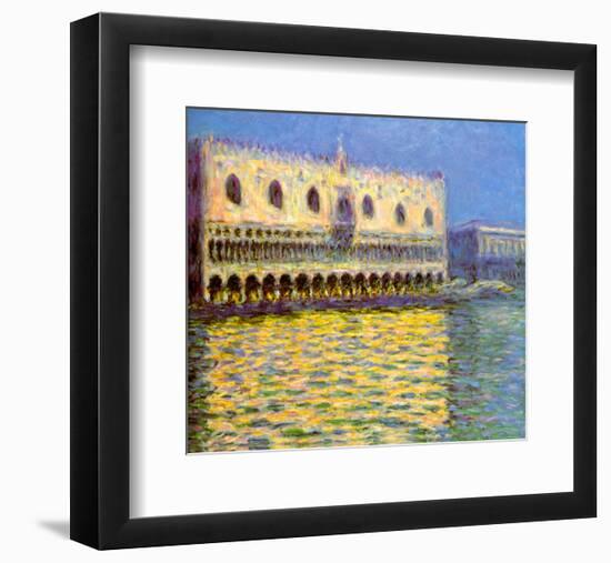 Venice, the Doge Palace-Claude Monet-Framed Giclee Print