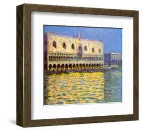 Venice, the Doge Palace-Claude Monet-Framed Giclee Print