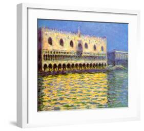 Venice, the Doge Palace-Claude Monet-Framed Giclee Print