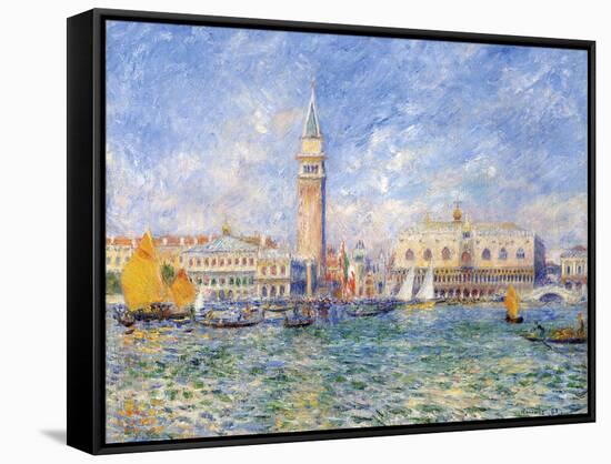 Venice, (The Doge's Palace), 1881-Pierre-Auguste Renoir-Framed Stretched Canvas