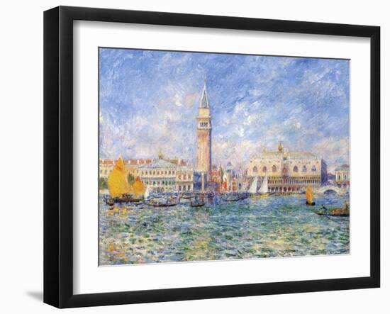 Venice, (The Doge's Palace), 1881-Pierre-Auguste Renoir-Framed Premium Giclee Print