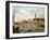 Venice: the Doge's Palace and the Molo from the Basin of San Marco, circa 1770-Francesco Guardi-Framed Giclee Print