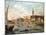 Venice: the Doge's Palace and the Molo from the Basin of San Marco, circa 1770-Francesco Guardi-Mounted Giclee Print