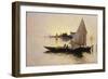 Venice, the End of the Day-Rubens Santoro-Framed Giclee Print