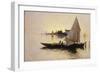 Venice, the End of the Day-Rubens Santoro-Framed Giclee Print