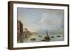 Venice: the Fondamenta Nuove with the Lagoon and the Island of San Michele, C.1758-Francesco Guardi-Framed Giclee Print