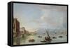 Venice: the Fondamenta Nuove with the Lagoon and the Island of San Michele, C.1758-Francesco Guardi-Framed Stretched Canvas