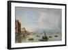 Venice: the Fondamenta Nuove with the Lagoon and the Island of San Michele, C.1758-Francesco Guardi-Framed Giclee Print