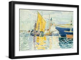 Venice-The Giudecca, 1903-Henri-Edmond Cross-Framed Giclee Print