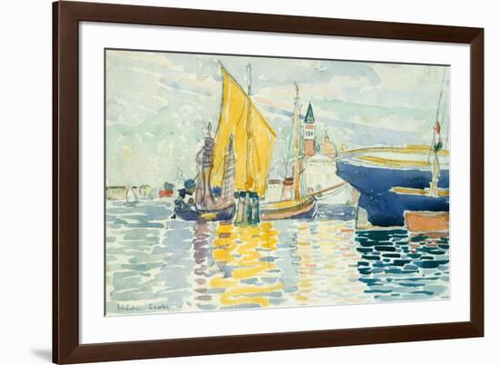 Venice-The Giudecca, 1903-Henri-Edmond Cross-Framed Giclee Print