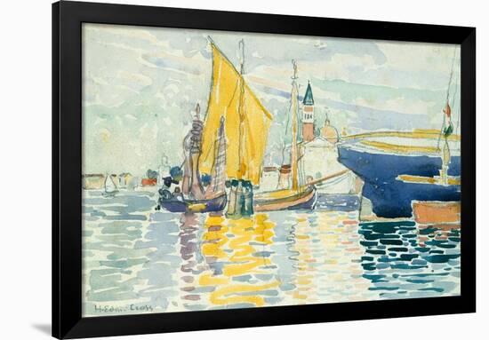 Venice-The Giudecca, 1903-Henri-Edmond Cross-Framed Giclee Print