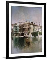 Venice, the Grand Canal, 1890-Robert Blum-Framed Giclee Print