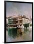 Venice, The Grand Canal. 1890-Robert Frederick Blum-Framed Giclee Print